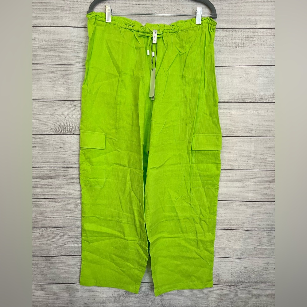 Sanctuary | NWT Coastal Covers Baggy Barrel Cargo Cover-up Pants - Picture 3 of 8